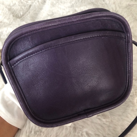 RARE Vintage Hadley COACH purple bag - Picture 3 of 13